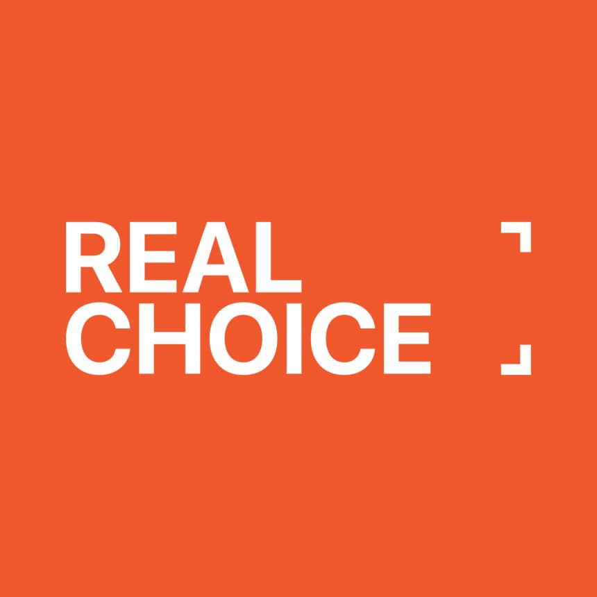 REAL CHOICE 로고